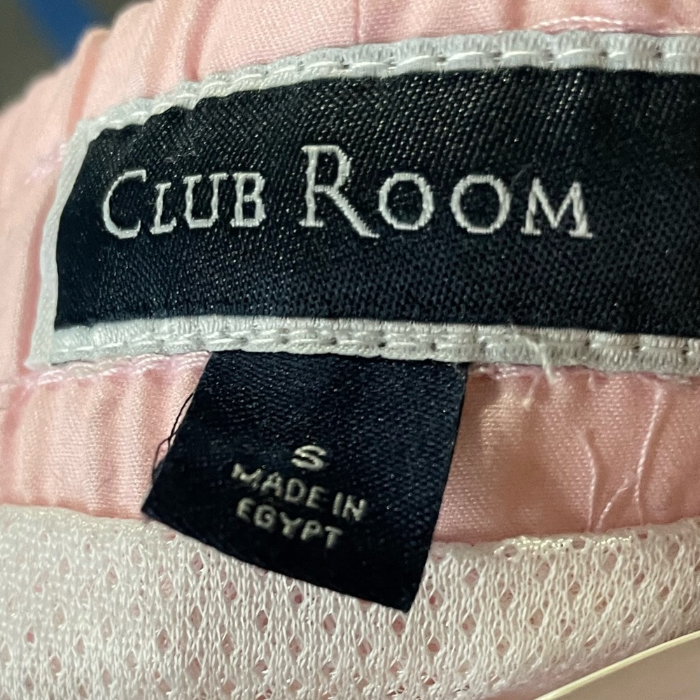Club Room Pink Patterned Swim Trunks - Picture 5 of 5